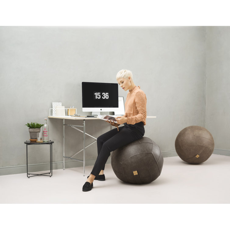 Inbox Zero Jonluc Ergonomic Ball Chair Wayfair